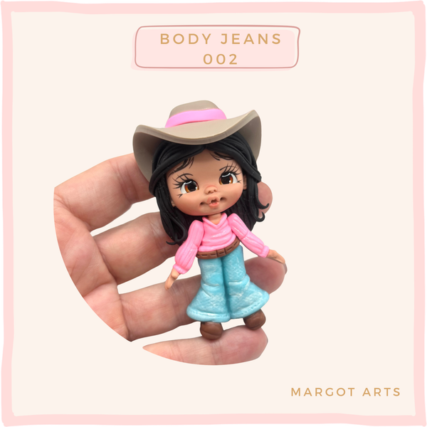Body Jeans 002 SiliconeMold