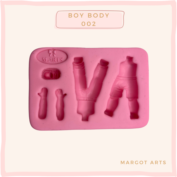 Boy Body 002 Silicone Mold