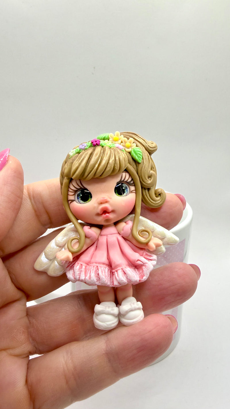 Angels Cute Clay Figurine