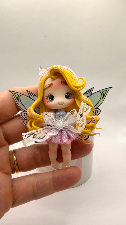 Butterfly Girl Clay Dolls