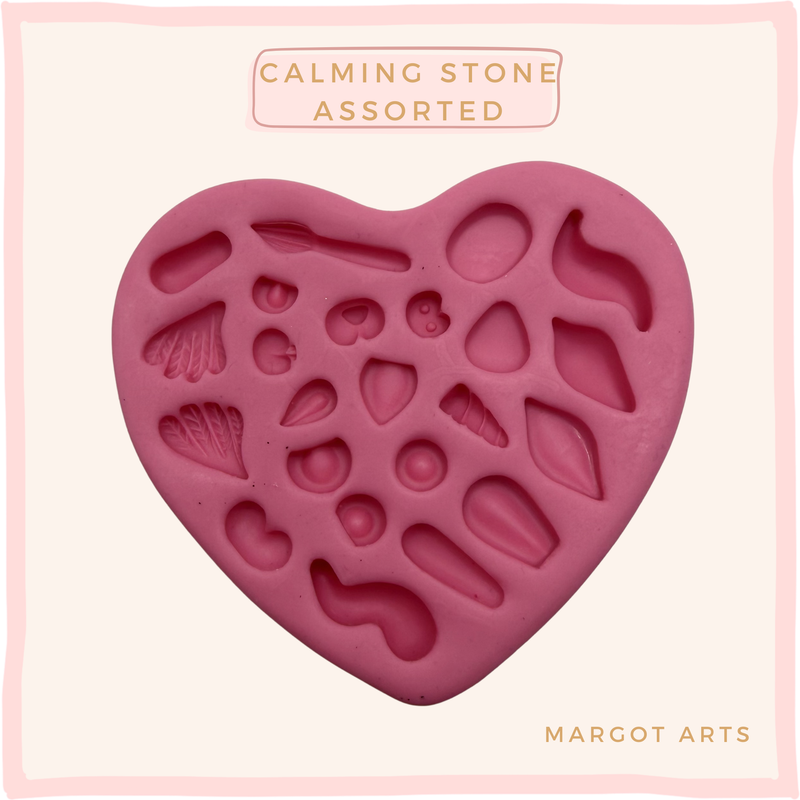 Calming Stone Miniature Assorted Silicone Mold