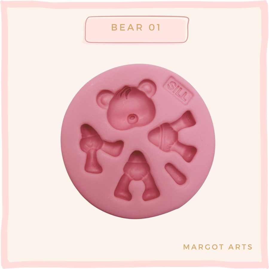 Bear 01 Silicone Mold