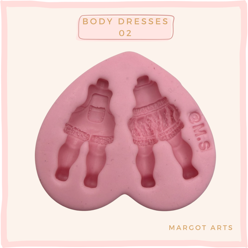 Body Dresses 02 Silicone Mold