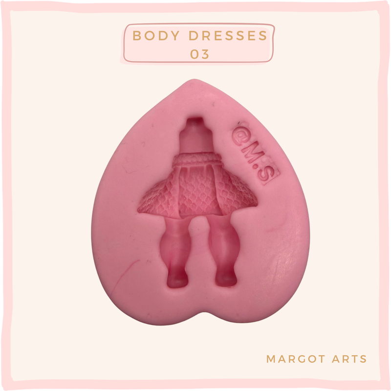 Body Dresses 03 Silicone Mold