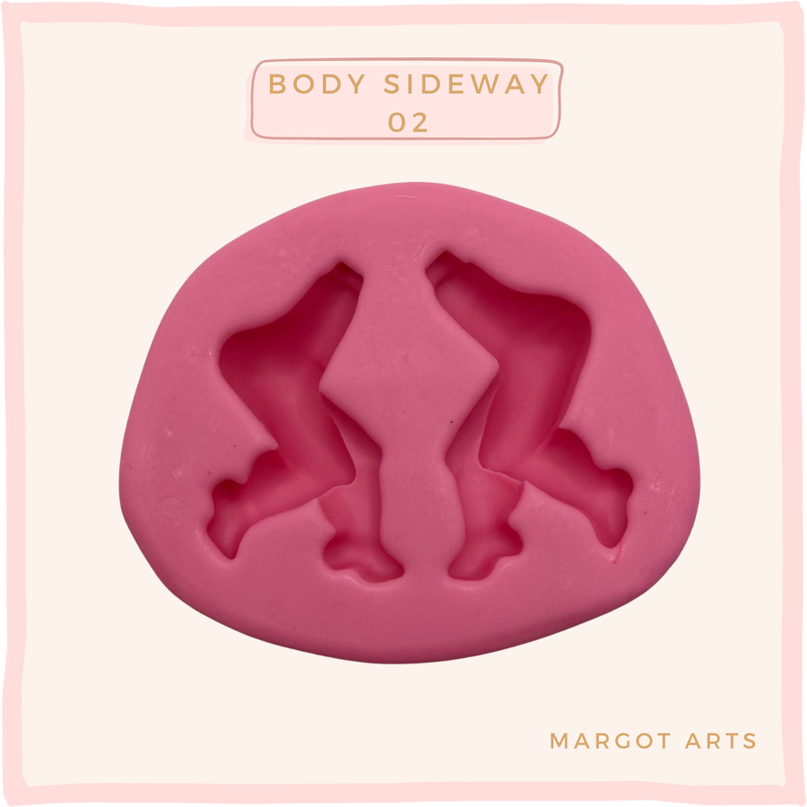 Body Sideway 02 Silicone Mold