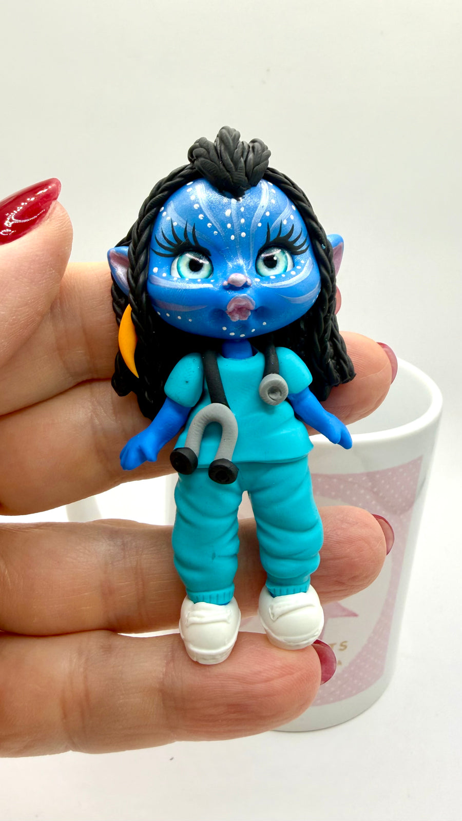 Avatar Nurse Clay Figurine