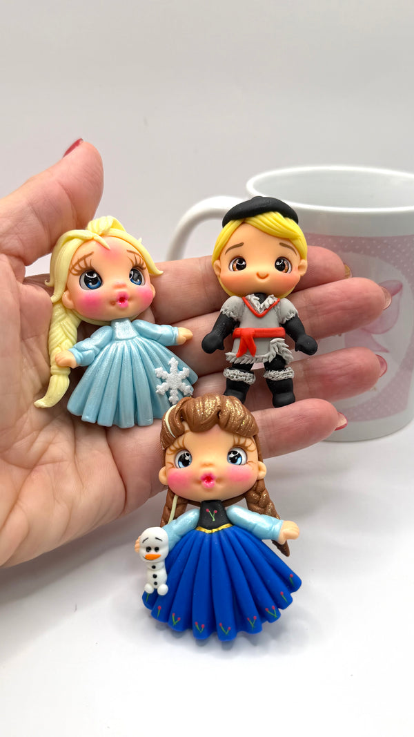 Frozen Clay Doll