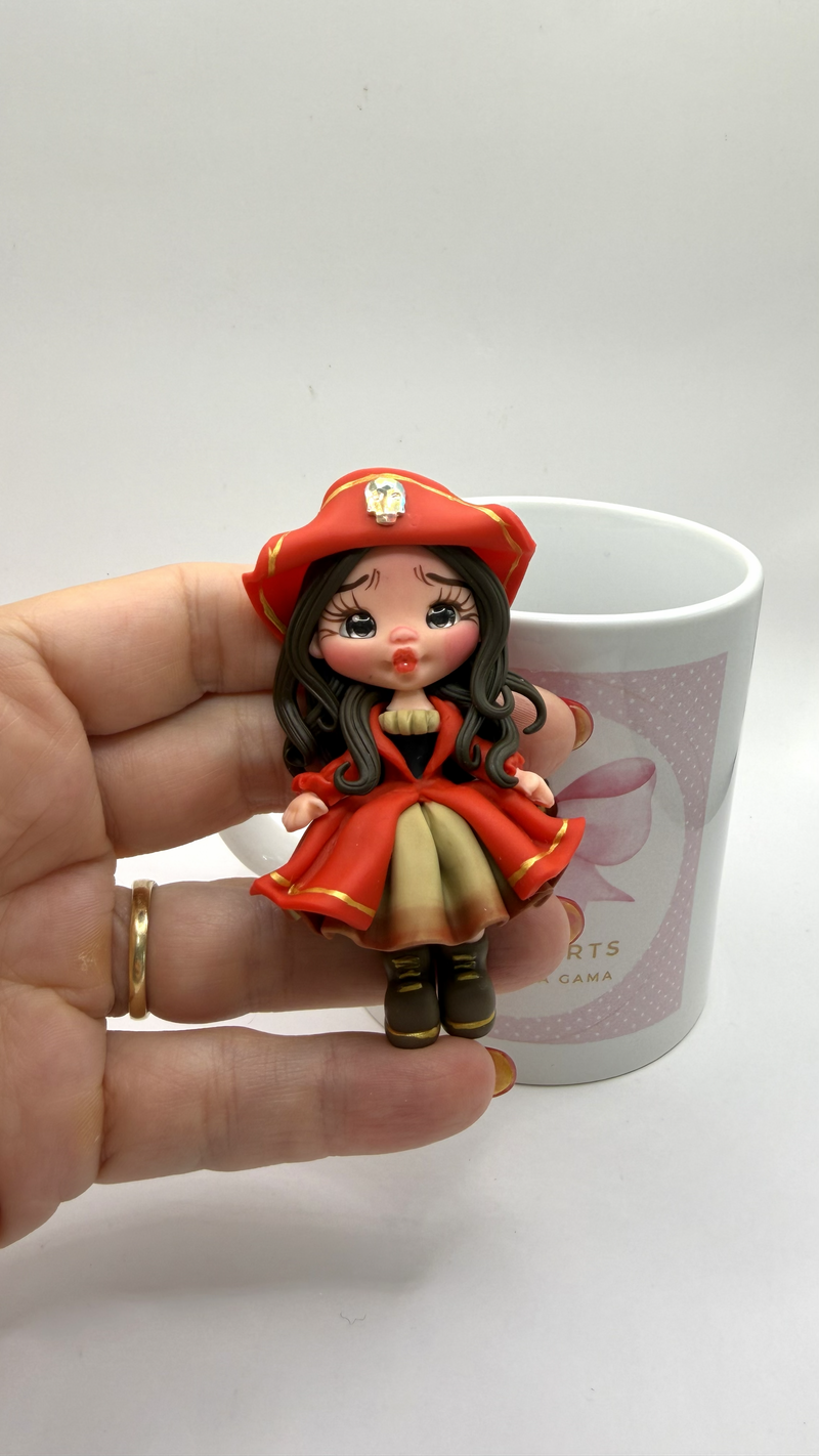 Pirata Clay Dolls