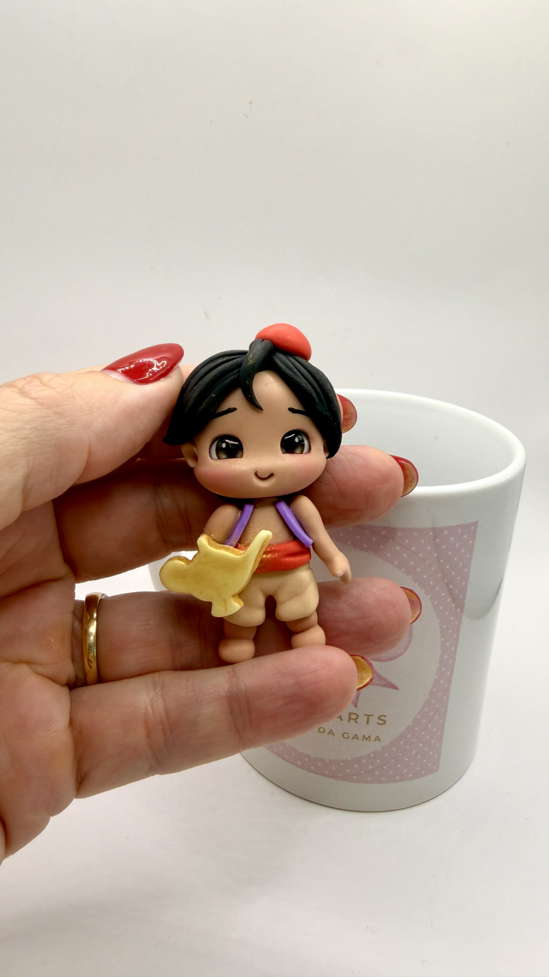 Aladin Clay Doll