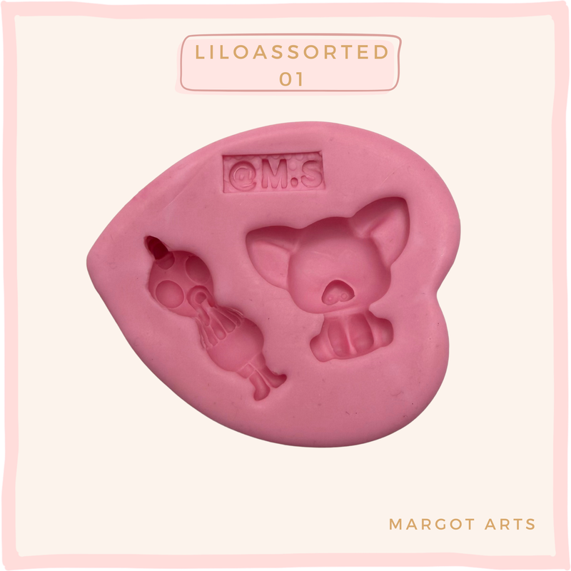 Lilo Assorted 01 Silicone Mold