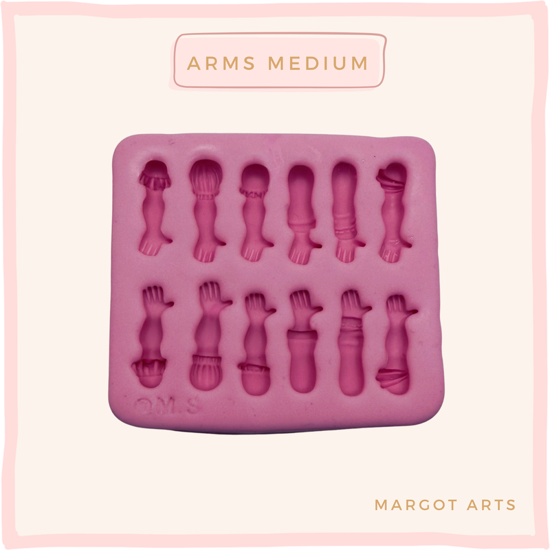 Arms Medium Silicone Mold