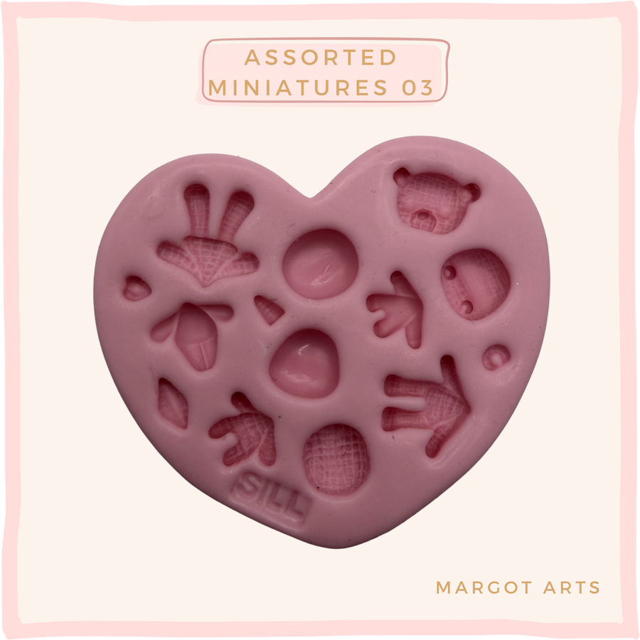 Mini Bear 01 Silicone Mold
