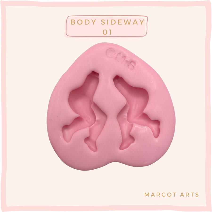 Body Sideway 01 Silicone Mold