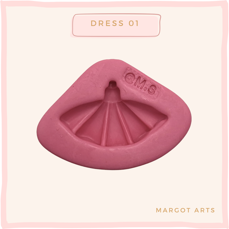 Dress 01 Silicone Mold