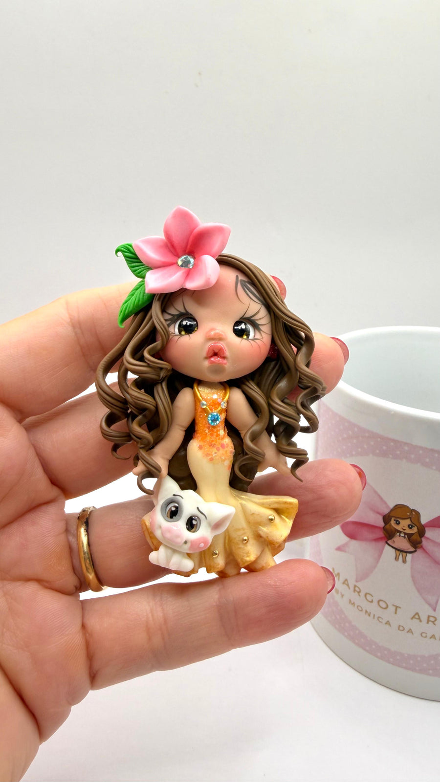 Moana Clay Doll