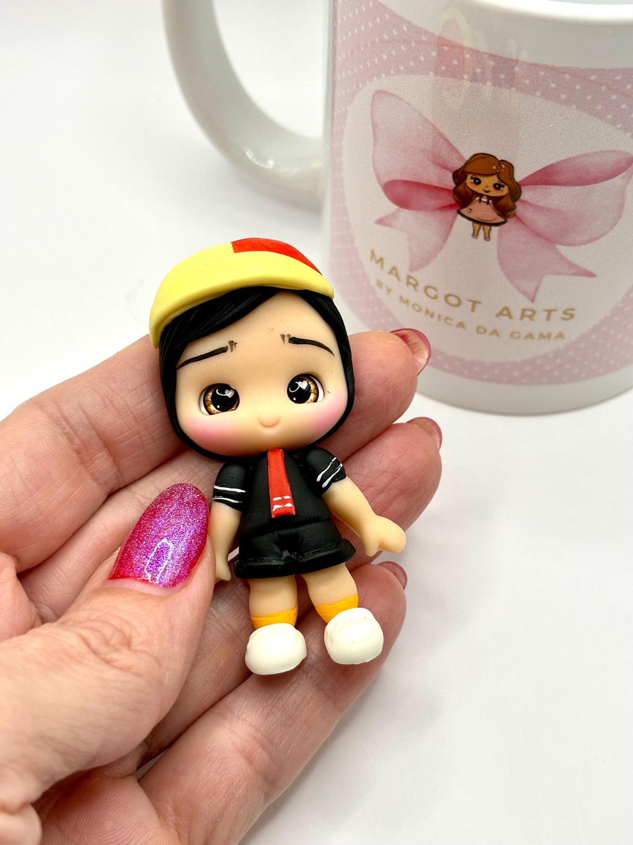 Quico Inspired Clay Doll - El Chavo