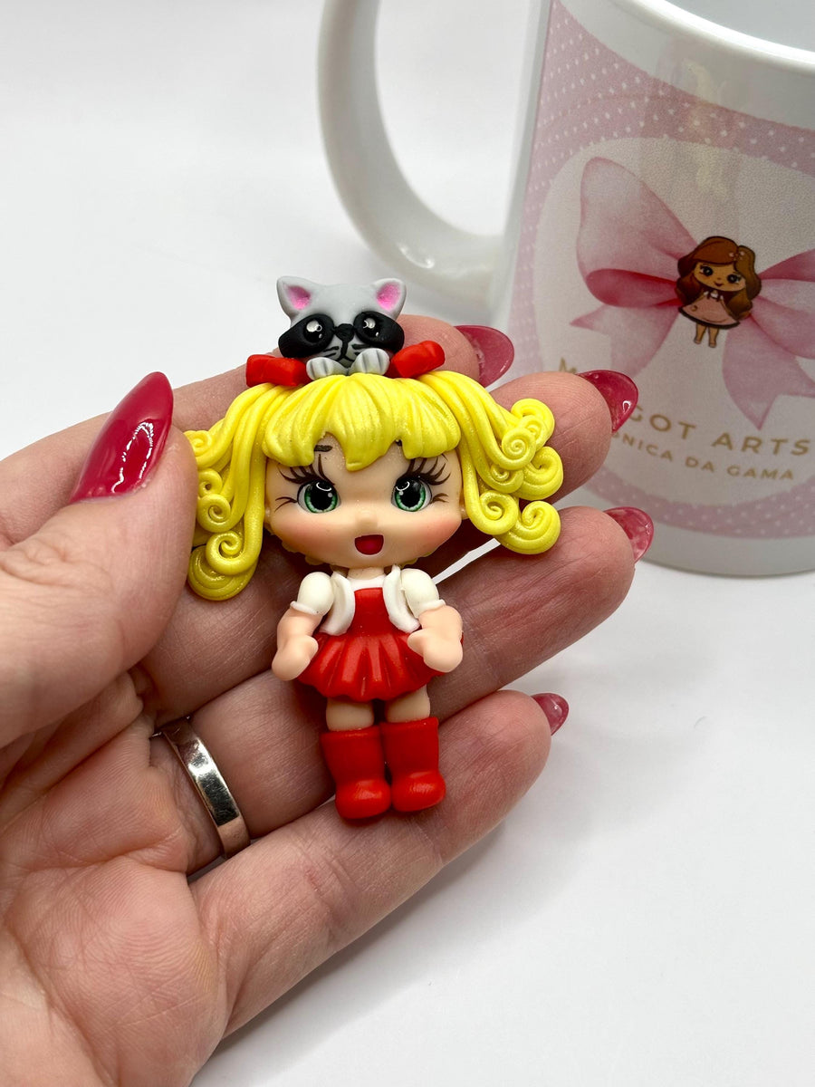 Candy Candy Clay Doll