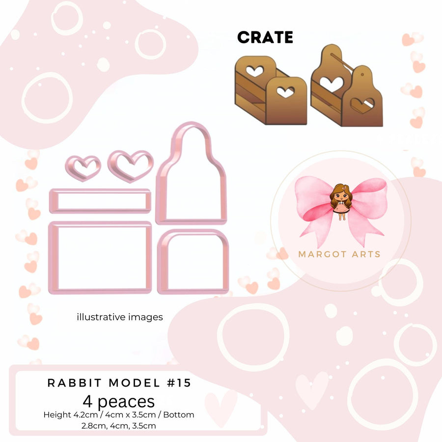 Mini Crate Bunny Rabbit Cutter