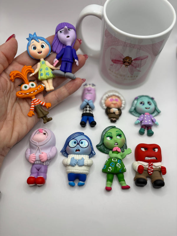 Inside Out Inspired Collection Clay Figurine