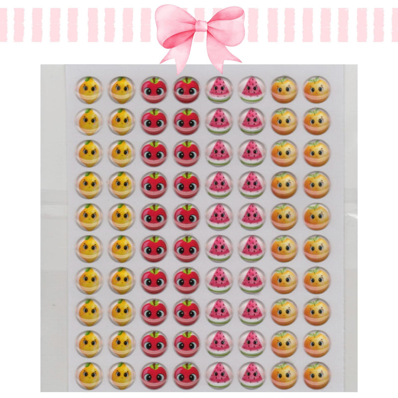 Resin Stickers - Fruit 02
