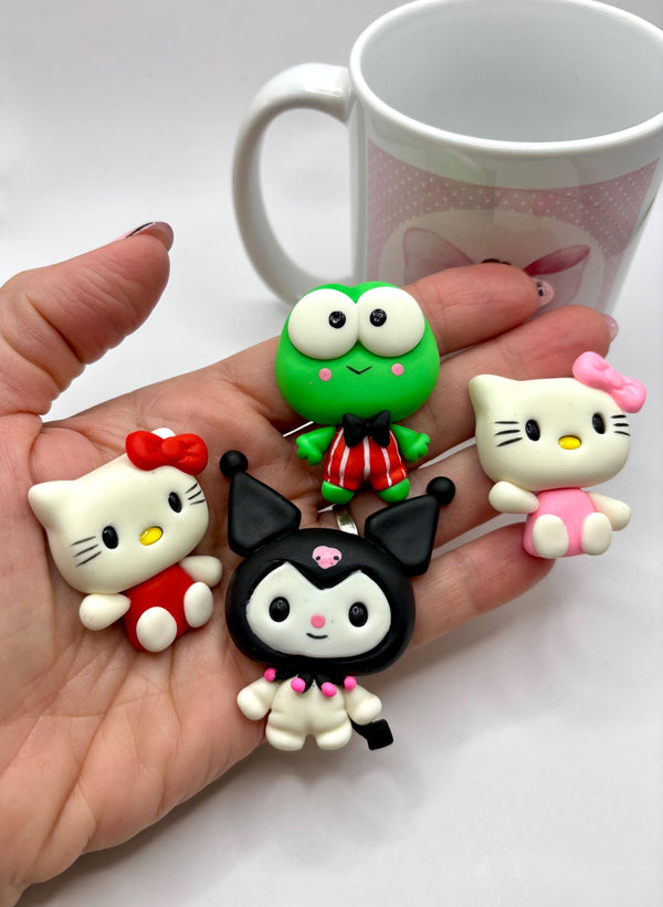 Hello Kitty & Friends Inspired Clay Doll
