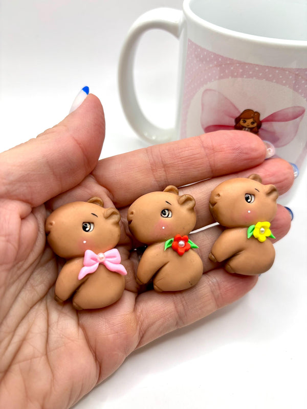 Capybara Collection Clay Figurine