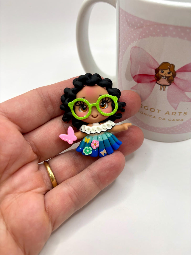 Mini Princess Clay Dolls