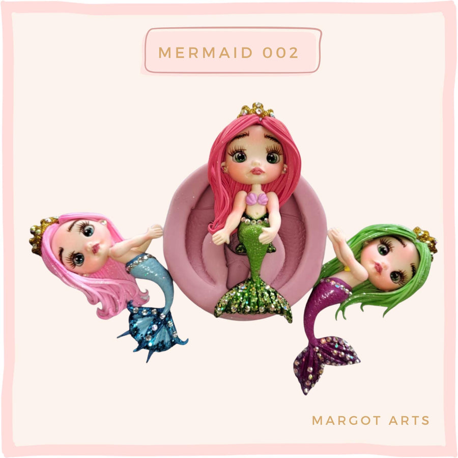 Mermaid 002 Silicone Mold