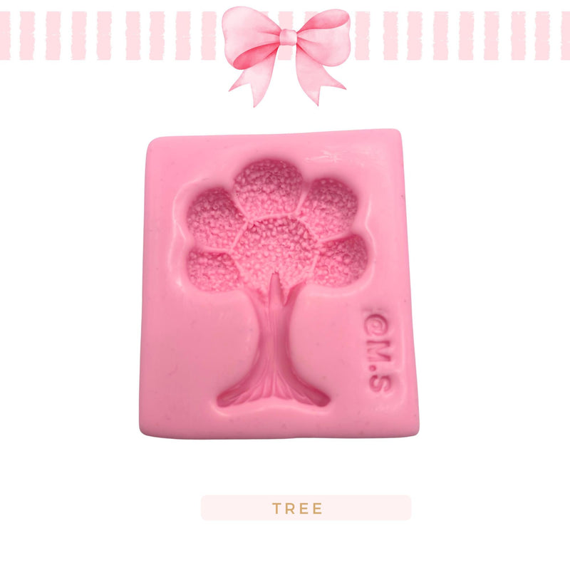 Silicone mold for clay dolls, Tree - Arts and Crafts