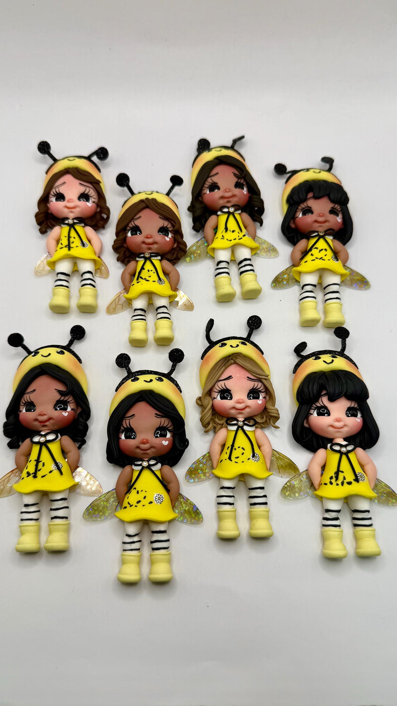 Bee Girl Clay Dolls Collection 1
