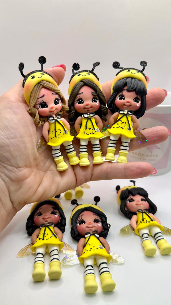 Bee Girl Clay Dolls Collection 1