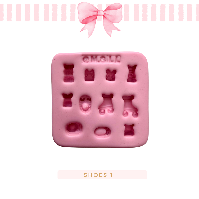 Shoes 1 Silicone Mold