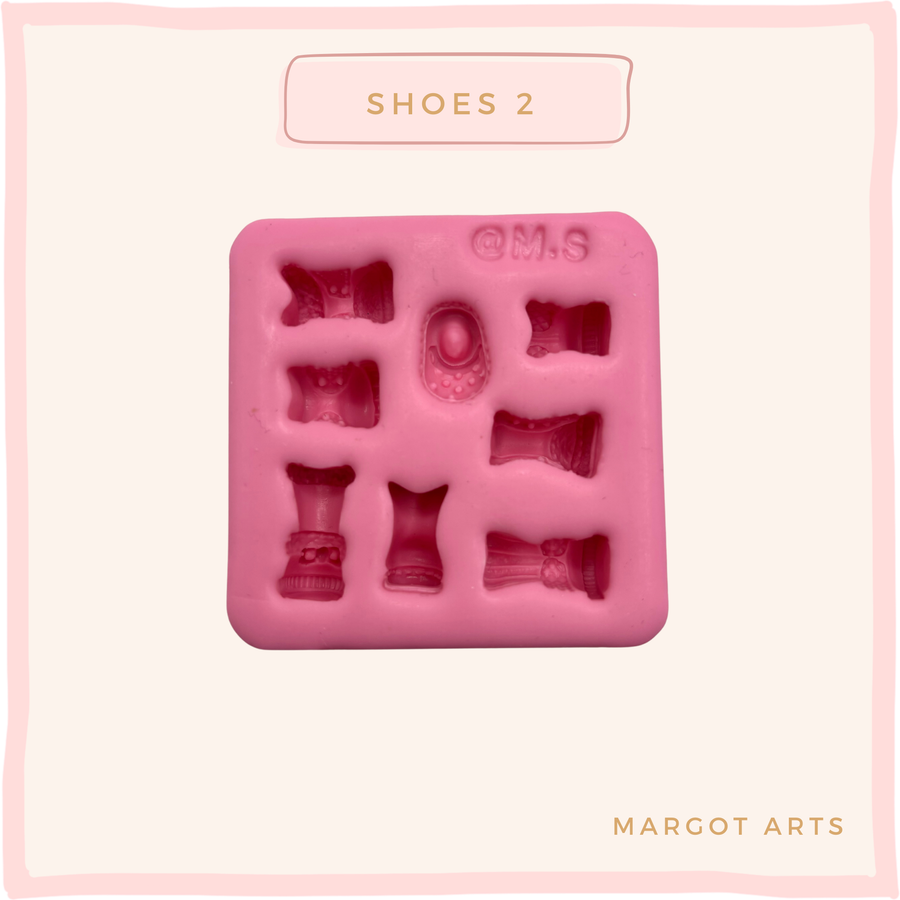 Shoes 2 Silicone Mold