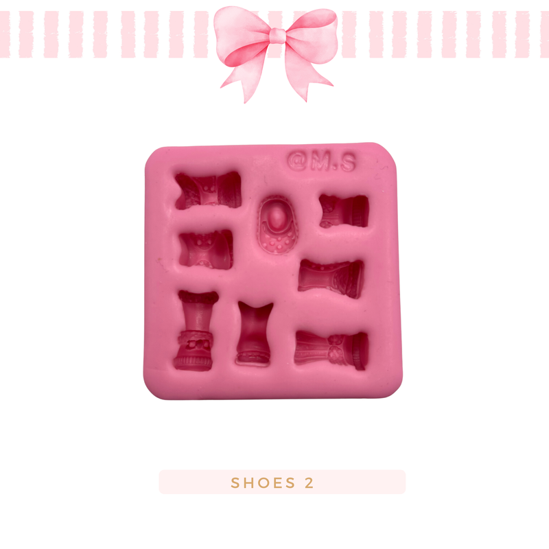 Shoes 2 Silicone Mold