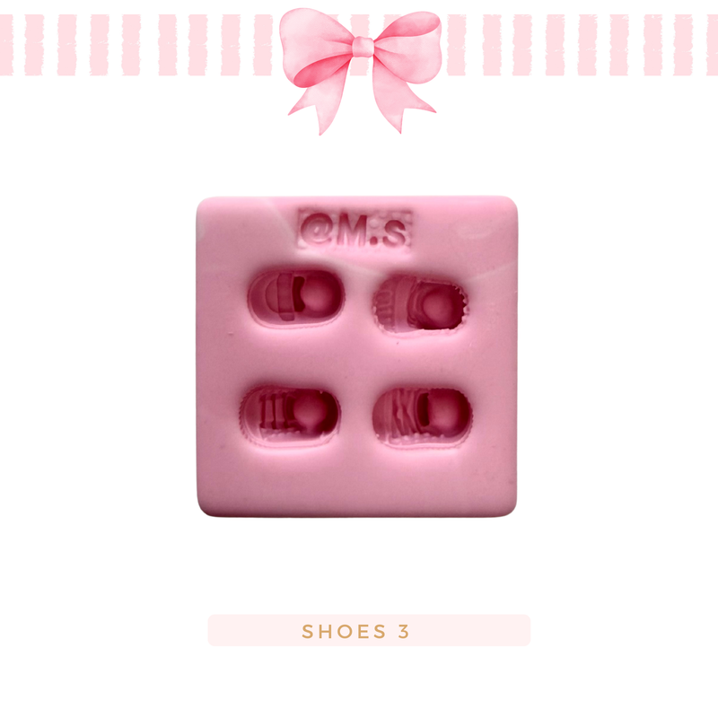 Shoes 3 Silicone Mold