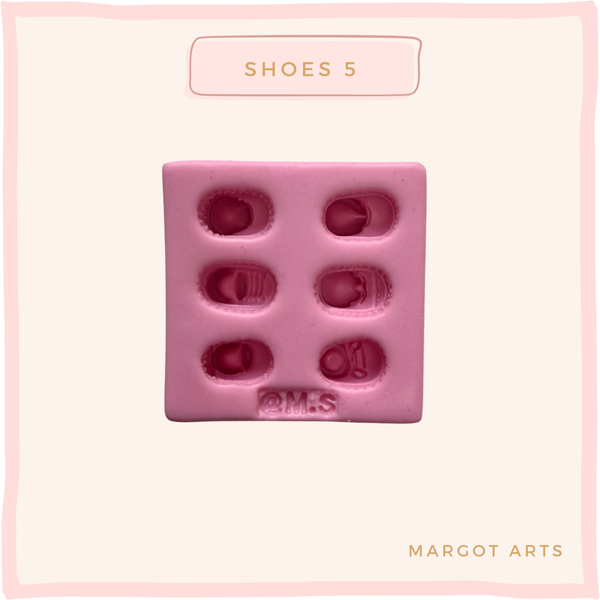 Shoes 5 Silicone Mold