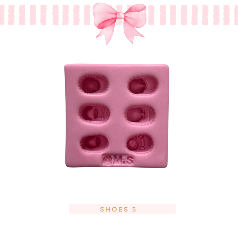 Shoes 5 Silicone Mold