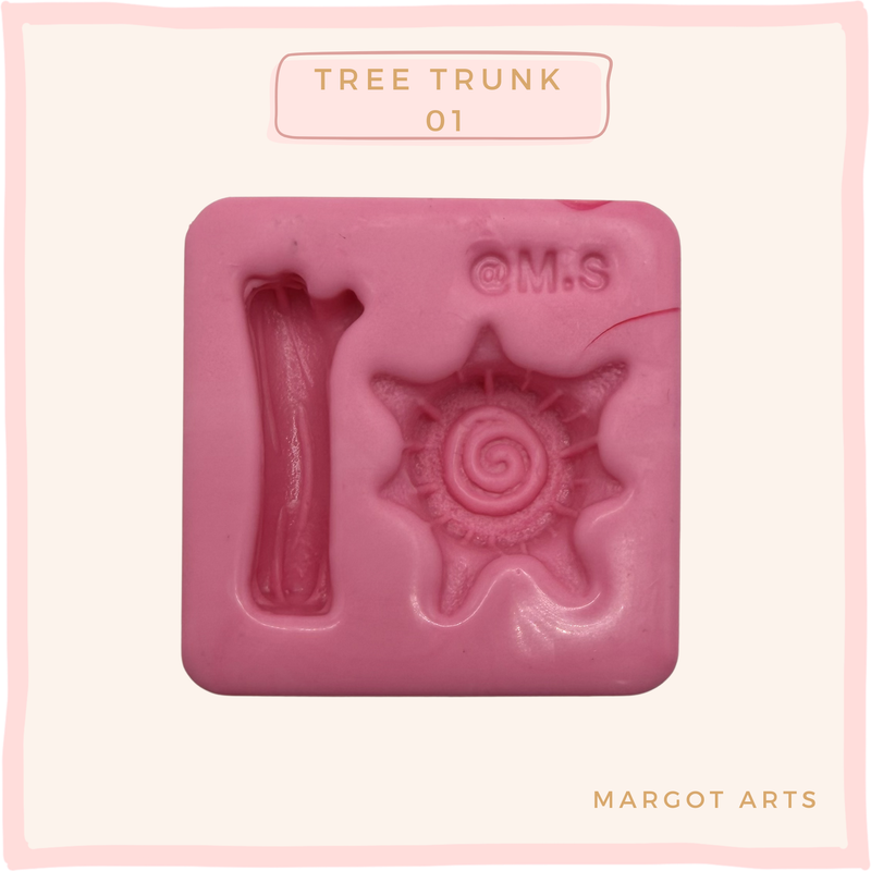 Tree Trunk 01 Silicone Mold
