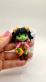 Frankenstein Clay Dolls