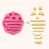 Hair Style 02 Silicone Mold