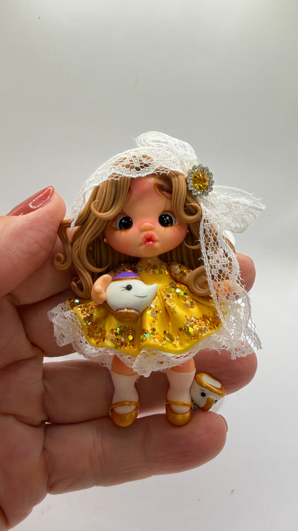 Belle Cute Clay Figurine