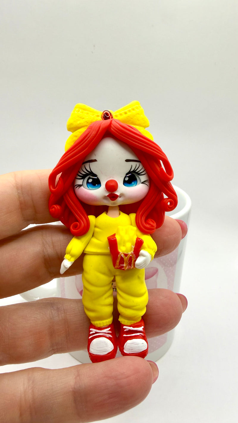 Mc Donalds Clay Figurine