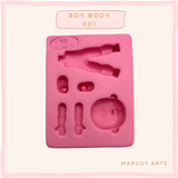 Boy Body 01 Silicone mold