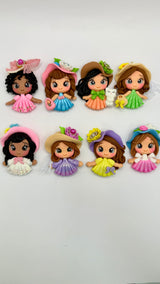 Mini Dolls Collection Clay Dolls