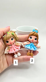 Angels Cute Clay Figurine