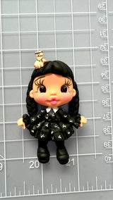 Wednesday Addams Clay Doll