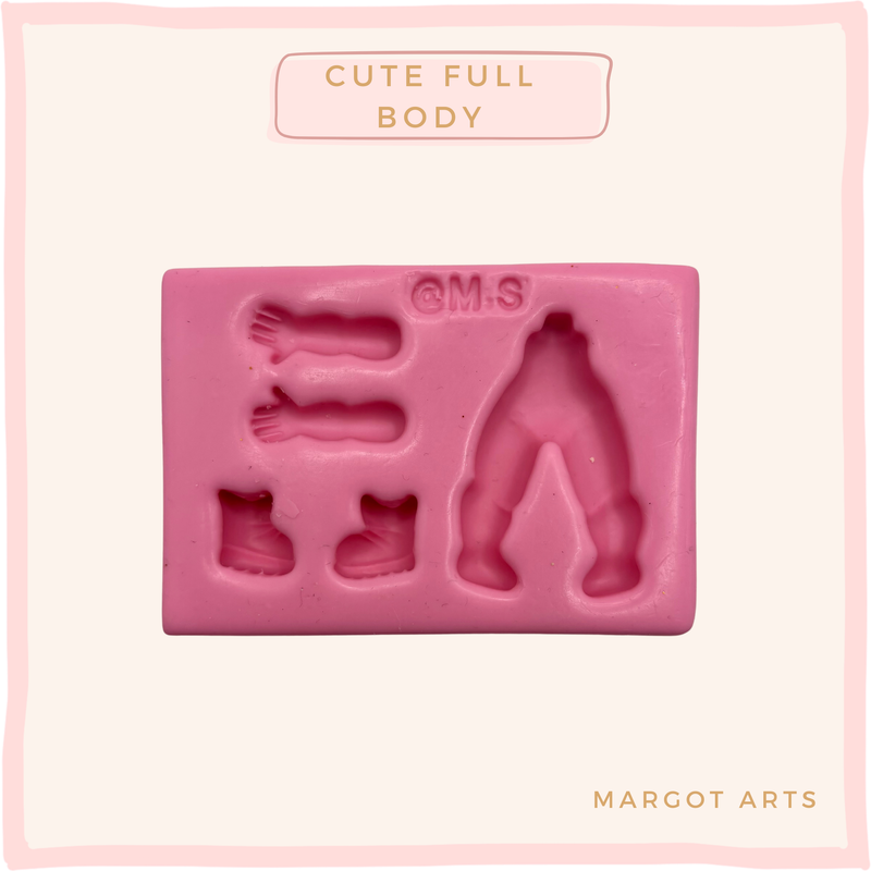 Cute Full Body Silicone Mold