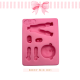 Boy Body 01 Silicone mold