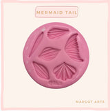 Silicone mold for clay dolls, Mermaid  Collection - Arts and Crafts