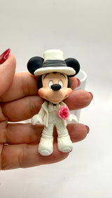 Minie and Mikey Marriage Clay Figurine